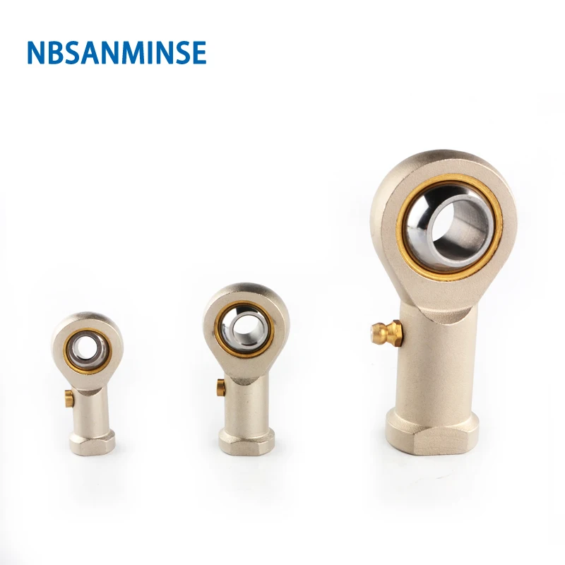 NBSANMINSE  Eye Fish Joint Pneumatic Cylinder Fitting Steel Fitting Connector For ISO6431 ISO6432 ISO05552