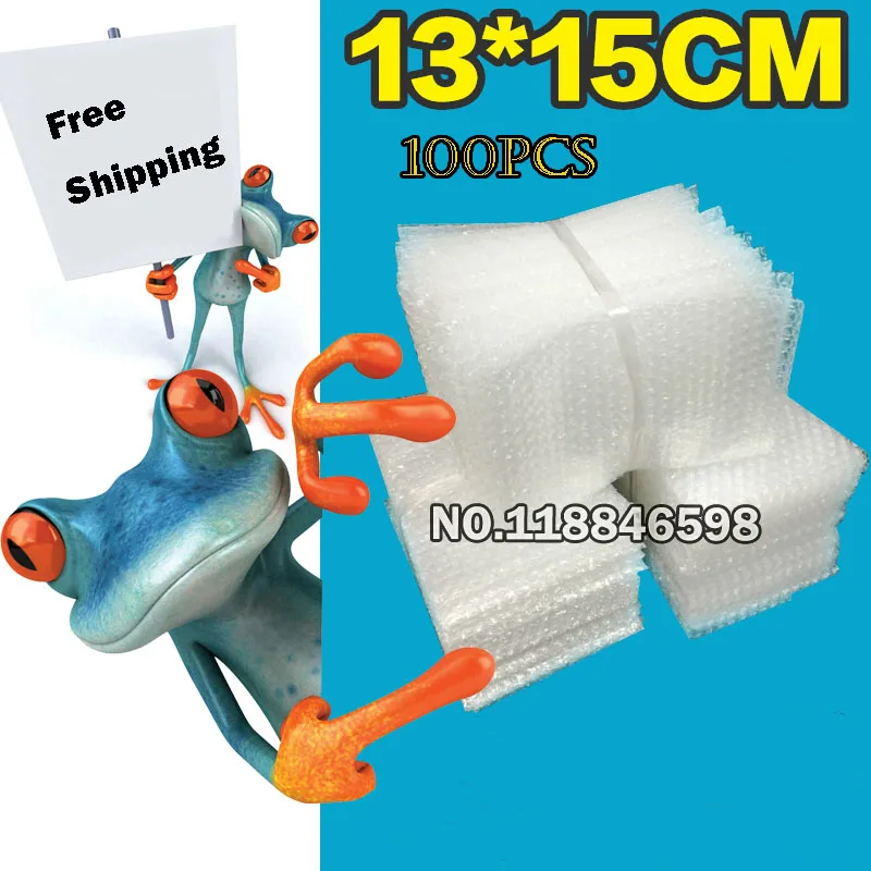 Free Shipping 150x130mm 100 Pieces/Lot Bubble Envelopes Wrap Bags Pouches packaging PE Mailer Packing package