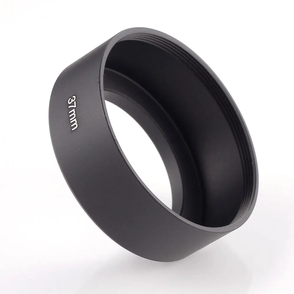 عدسة معدنية هود الشمس الظل 37 مللي متر تصفية الموضوع القياسية برغي في جبل