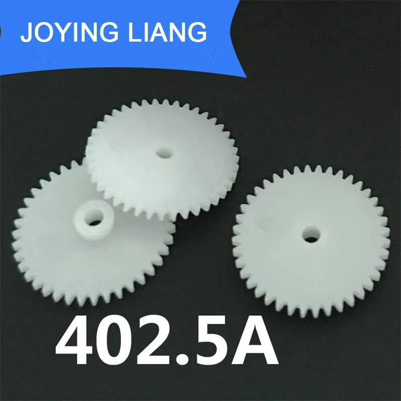 

402.5A 0.5M 21MM Gears Modulus 0.5 40 Tooth Hole 2.5mm Plastic Gear Disc Roller Toy Accessories