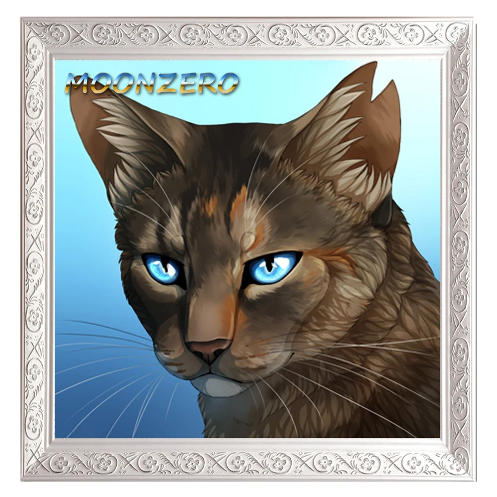 Pintura 3d diamante padrão de ponto cruz 5d diamante bordado gato inteiro furadeira mosaico strass imagem decoração do lar artesanato