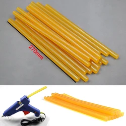 5pcs/lot 27cm  Hot Melt PDR Glue Sticks Car Body Paintless Dent Repair Puller Tool Yellow