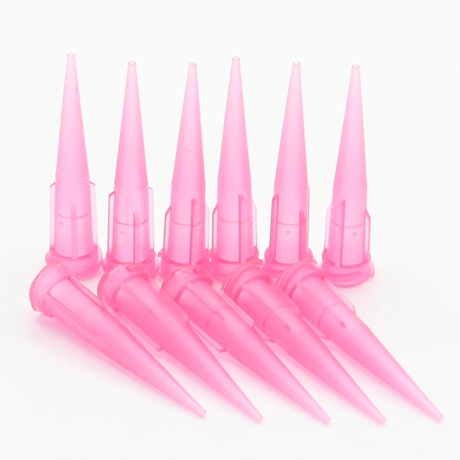 100pcs 20G TT assorted Plastic Conical Smoothflow Tapered Needle/Tips Dispense Tips set