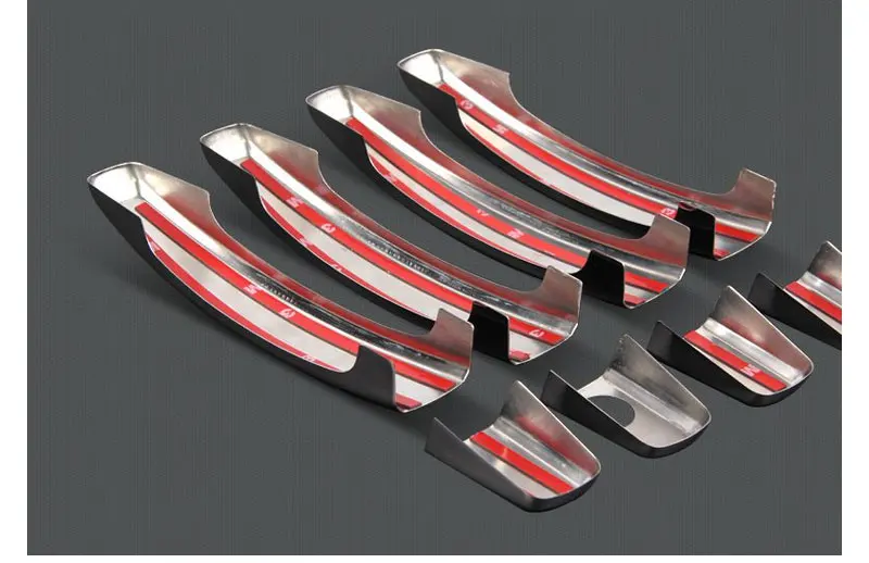 For Suzuki SX4 Accessories 2006-2013 Chrome Door Handle Covers Fiat Sedici 2007 2008 2009 2010 2011 2012 Car Styling Stickers