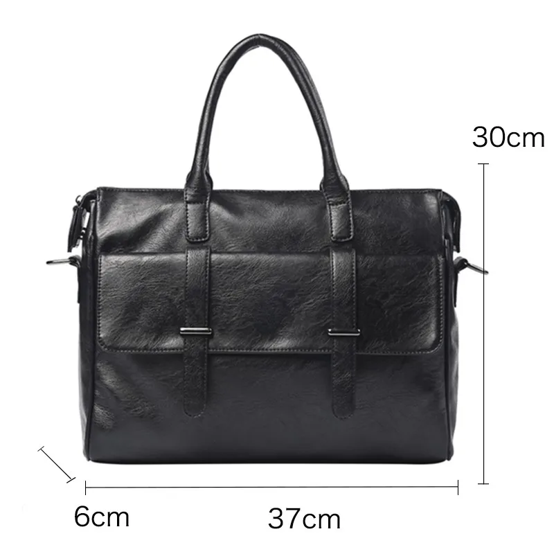 GUMST-Bolsa Mensageiro de Couro Casual Masculina, Maleta Laptop, Bolsas de Negócios, marca fashion