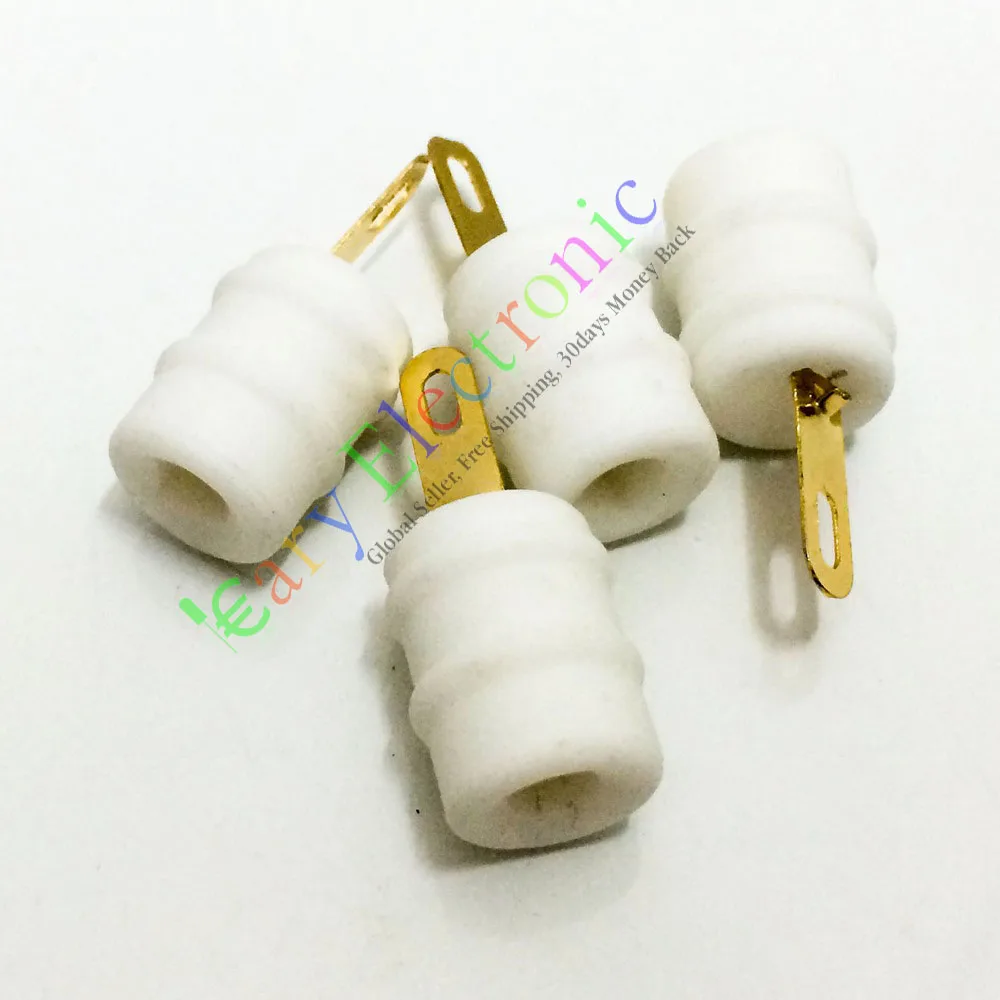 الجملة والتجزئة 4 قطعة الذهب السيراميك أنبوب الأنود كاب ل FU29 FU32 829 829B 823 الصوت صمام أمبير لتقوم بها بنفسك شحن مجاني