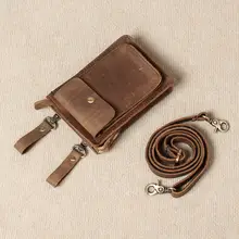 Leather Small Messenger Bag #4