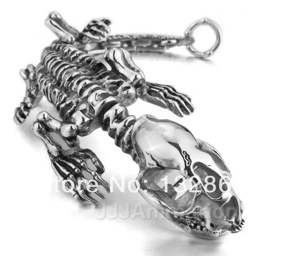 SEXY SKELETON SKULL STAINLESS STEEL BRACELET BIKER GOTHIC MEN BANGLE FASHION JEWELRY