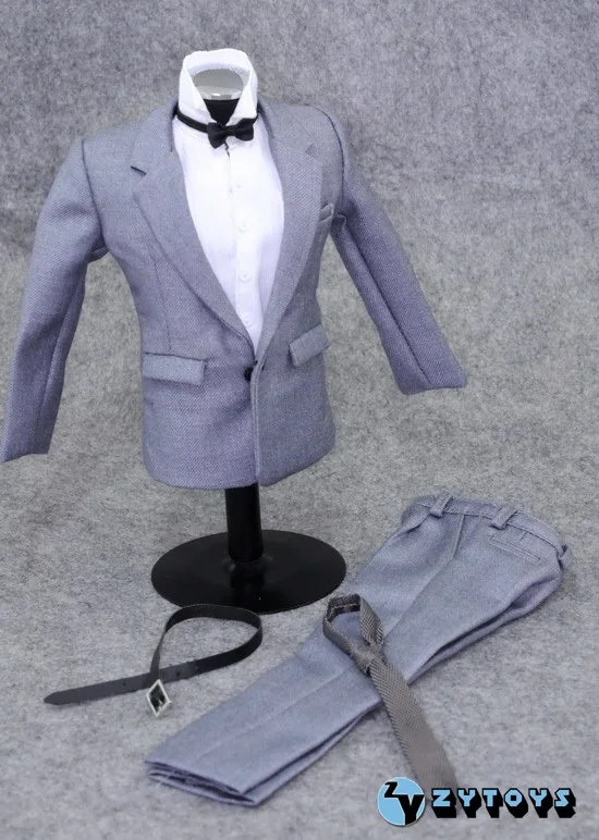 1/6 scale figure doll clothes male suit for 12