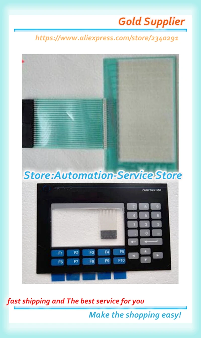 

New Touch Screen Membrane Keyboard For 2711-B5A8 2711-B5A8L1