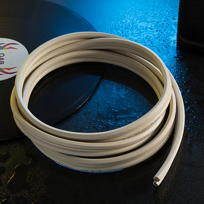 2-метровый посеребренный медный провод для DIY микрофона, соединительный микрофон, аудиокабель, динамик, аудио линия