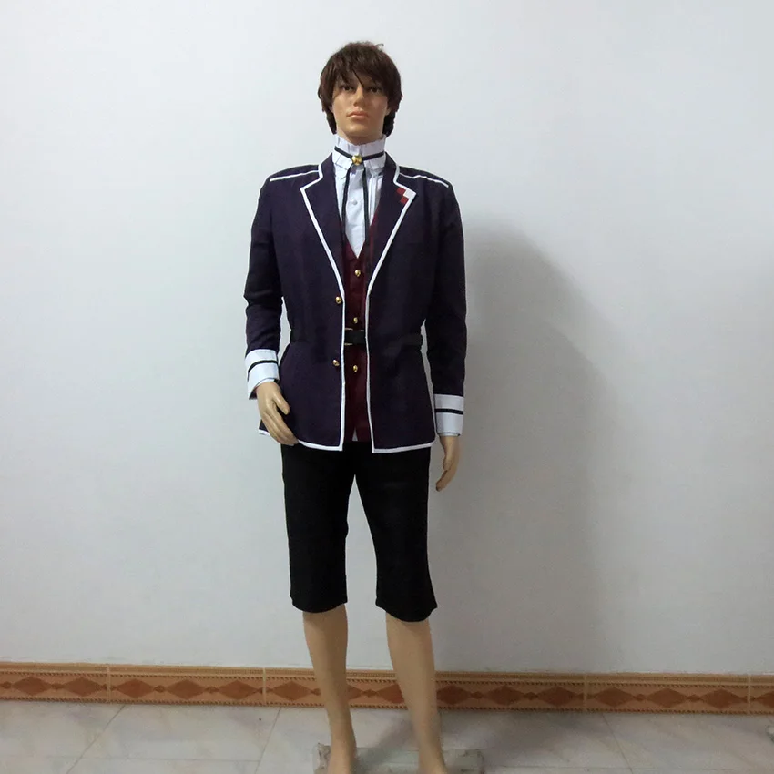 Diabolik Lovers Cosplay Sakamaki Kanato Halloween Uniform Outfit Cosplay Costume Customize Any Size