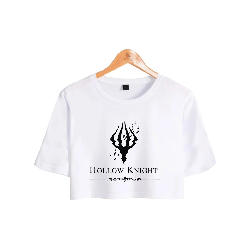 Hohl Ritter Mode Gedruckt Frauen Crop Tops Sommer Kurzarm T-shirts 2019 Heißer Verkauf Trendy Streetwear Mädchen Sexy T Shirts