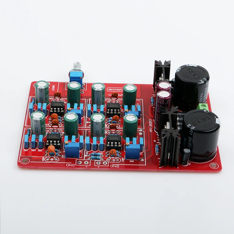 NEW dual 15V-0-15V NE5534 preamplifier board volume controller (Imitation MBL6010 circuit) for HIFI amplifier board