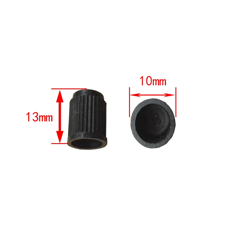 MANMAN 100Pcs/Lot Tubeless Tyre Wheel Stem Air Valve Caps Car Tire Valve Caps Auto Truck Bike MTB Dust Dustproof Caps