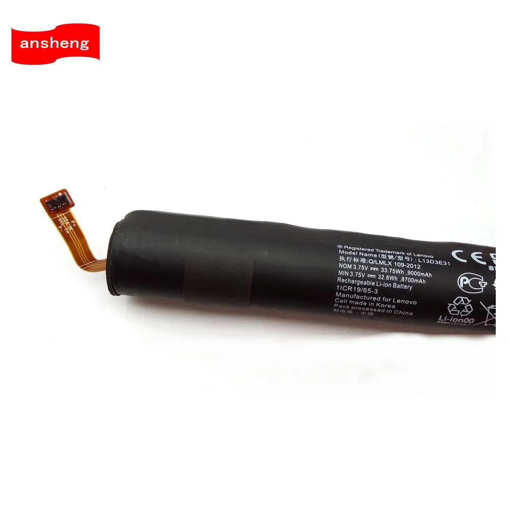 High Quality 9000mAh L13D3E31 L13C3E31 battery for Lenovo YOGA 10