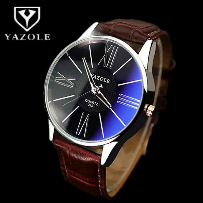 YAZOLE Sport Watches Top Brand Luxury Blue Glass Watch Men Watch Waterproof Men\'s Watch Clock erkek kol saatii relogio masculino