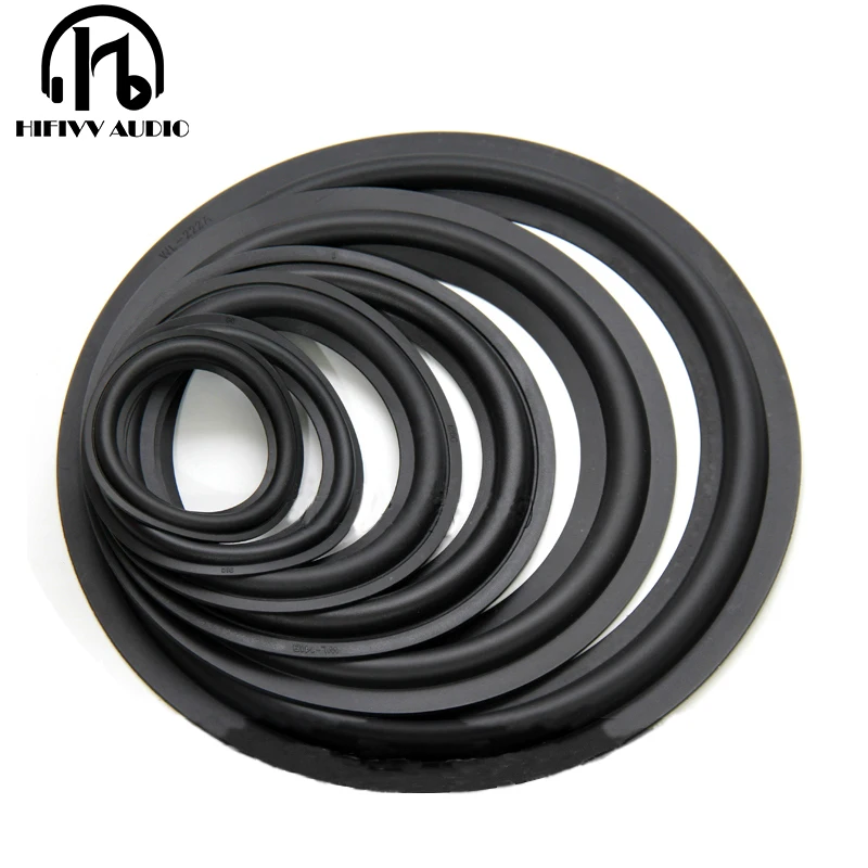 2PCS Speaker Foam Repair Folding Edge Ring Subwoofer Speaker Repair Accessories 3 inch - 10 inch