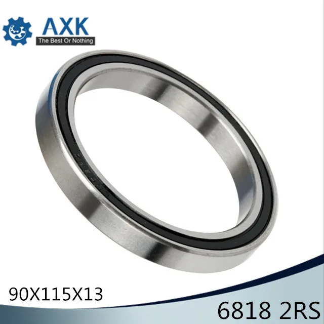 

6818 2RS ABEC-1 (2PCS) 90x115x13MM Metric Thin Section Bearings 61818 RS 6818RS