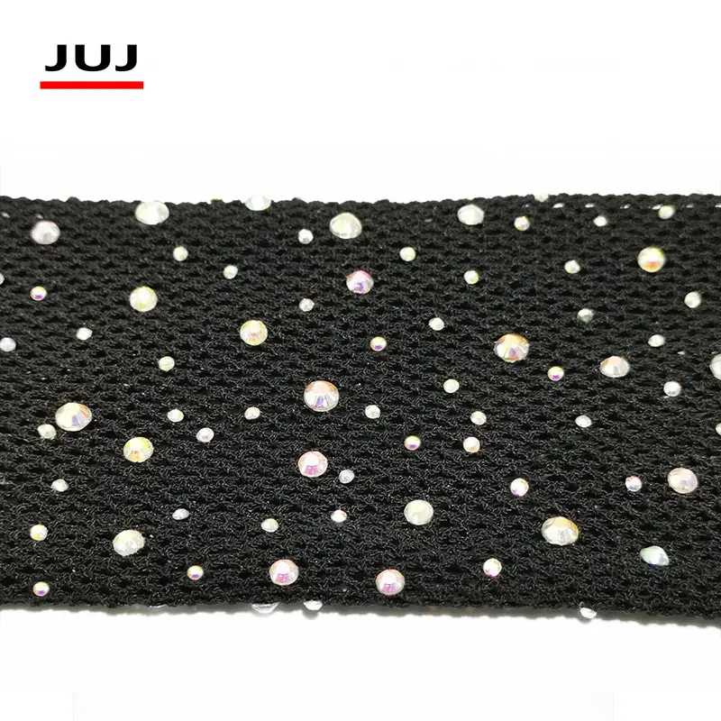 Sexy Frauen Damen Latin Dance Wettbewerbe Strass Strumpfhosen Hartes Garn Elastische Glänzende Netzstrümpfe Professionelle Strumpfhosen – Detail 4
