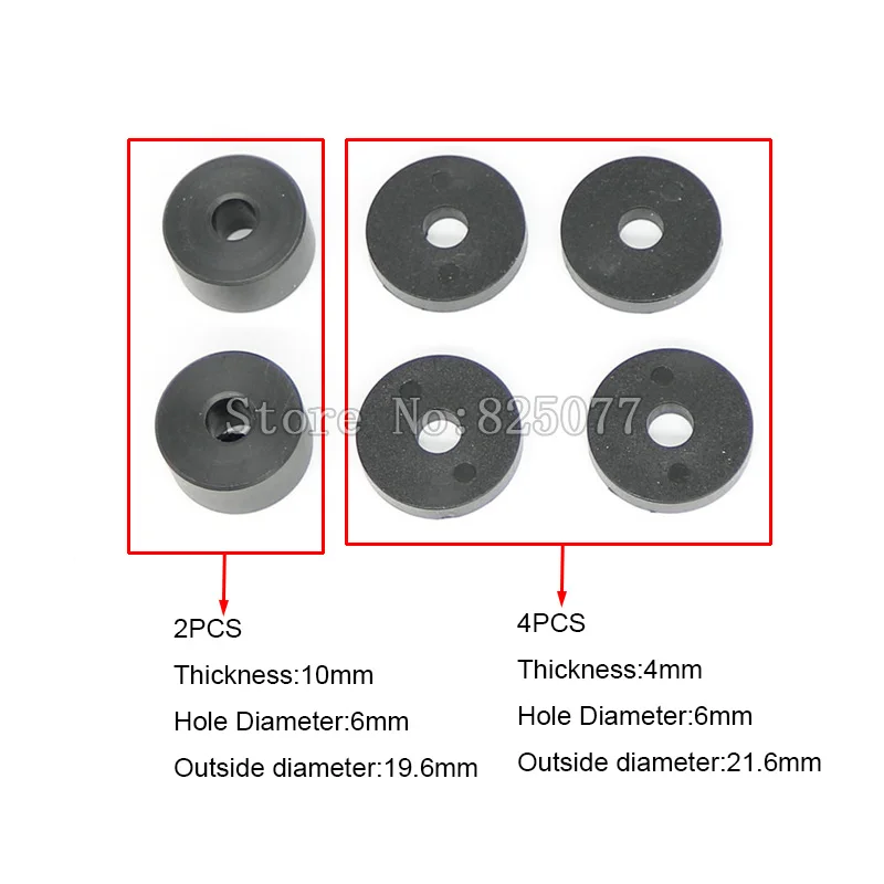 6PCS/Set Plastic Gasket Multi-purpose Double Featherboards Feather Loc Board Accessories JF1231