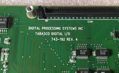 Industrial equipment board Leitch DIGITAL PROCESSING TABASCO I/O 743-192 REV.4
