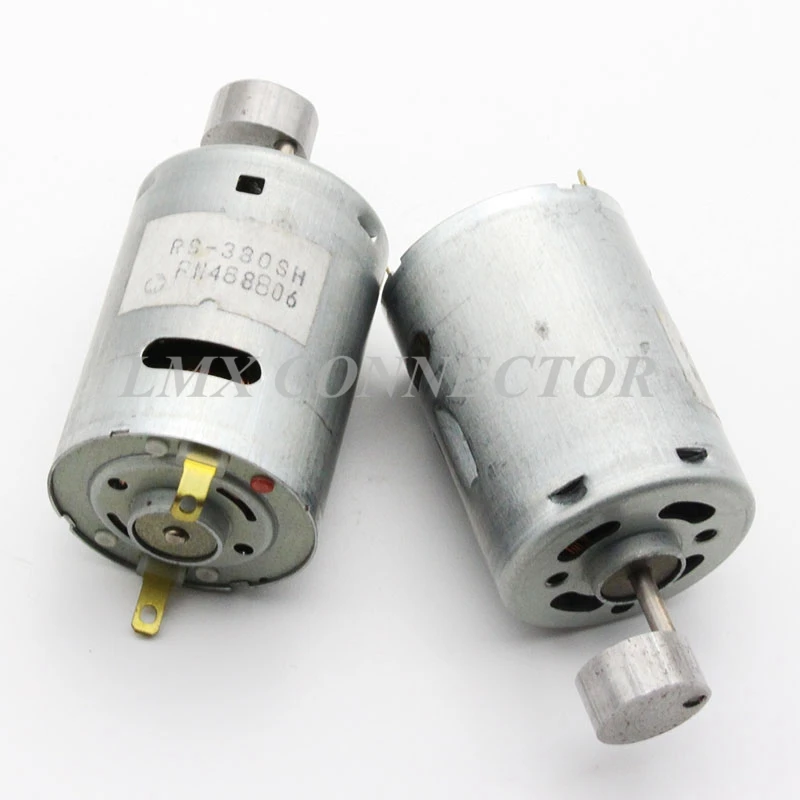 2PCS 380 Vibration motor 27.8*38mm 12*6mm 5-12V 12000RPM 0.26A