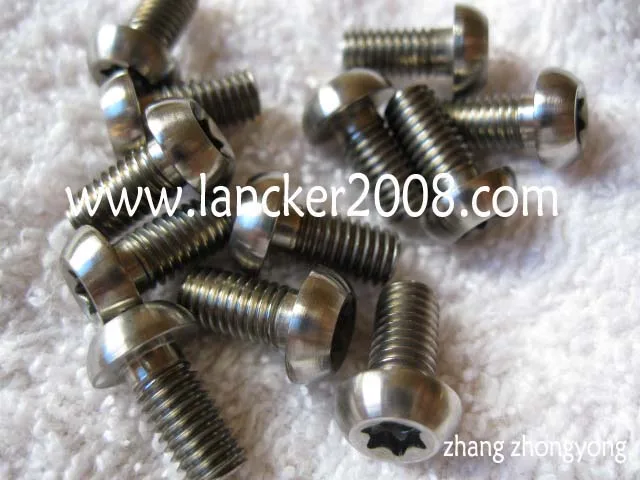 M5*10 Gr5  colorfull Trox/Hexalobular socket pan head  screw/bolts for Motor/Car