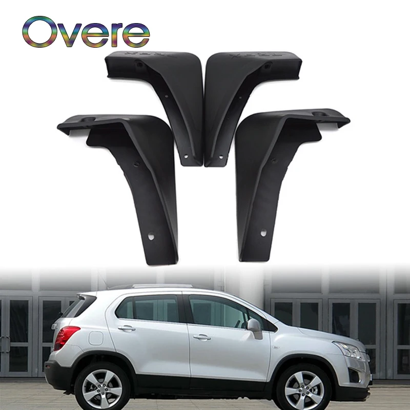 Overe 1Set Car Front Rear Mudguards For Chevrolet Trax Tracker 2014 2015 2016 Accessories Splash Guard Car-styling Mudflaps