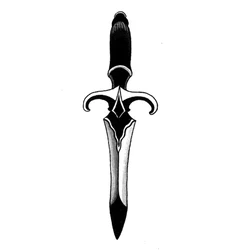 Short Pointed Knife Waterproof Temporary Tattoos Men Tatuagem Tatoo Temporary stickers The Flash Tatuajes Body Art Fake Tattoo
