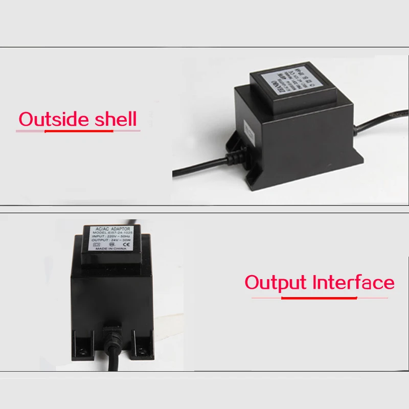 Imagem -06 - Transformador ac 10w 20w 30w Ip68 para Piscina Adaptador à Prova Dágua Lâmpada de Led