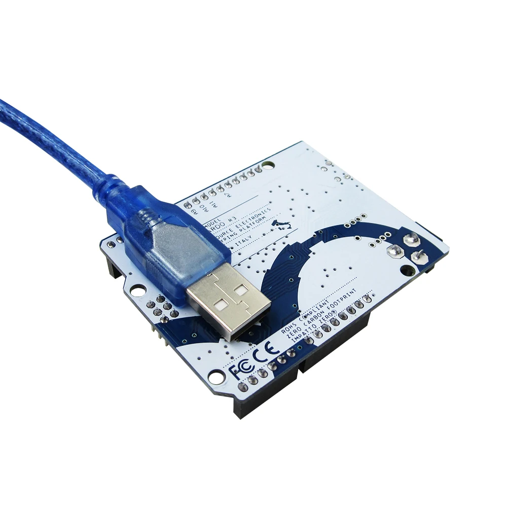 10 sätze/los Leonardo R3 entwicklung board + USB Kabel (mit logo)
