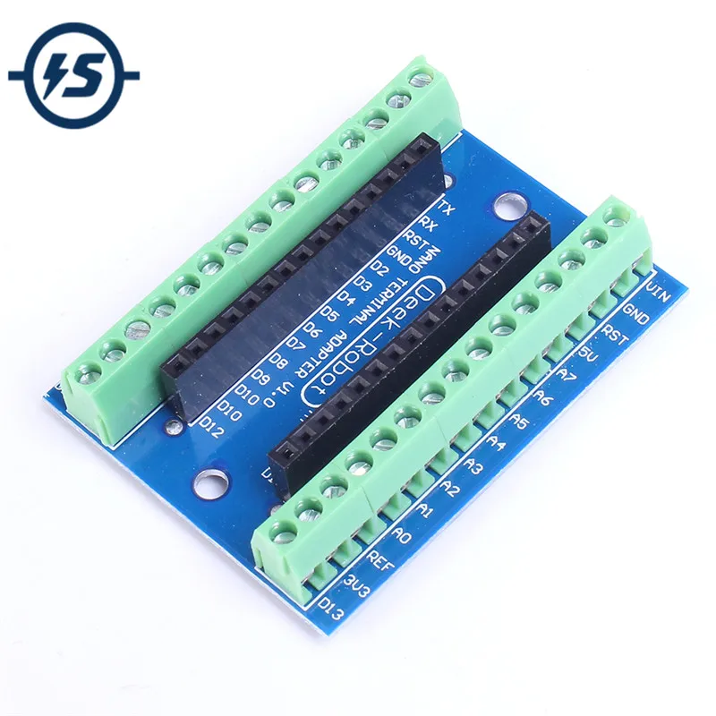 Shield Terminal Expansion Board for Arduino NANO Screw Terminal Board Adapter IO Electronic Circuit Elektronik Devreler