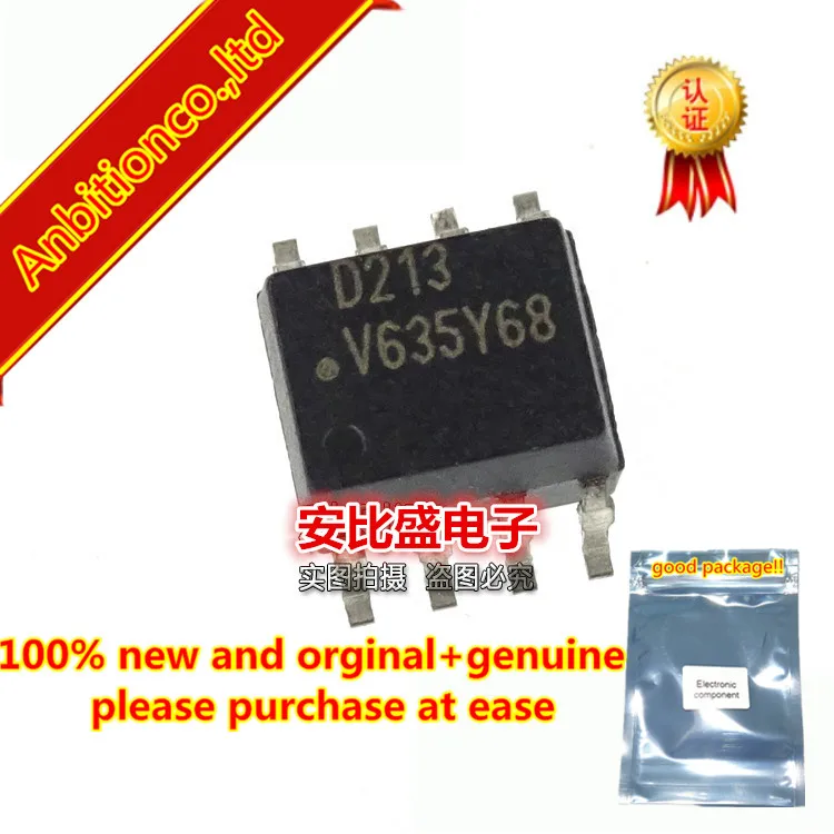 10pcs 100% new and orginal ILD213T SOP8 D213 Optocoupler, Phototransistor Output, Dual Channel, SOIC-8 package in stock