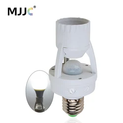 Motion Sensor Light Control Timer Switch 110V 220V E27 Base Lamp Holder IR Infrared Human Induction Motion Sensor Socket