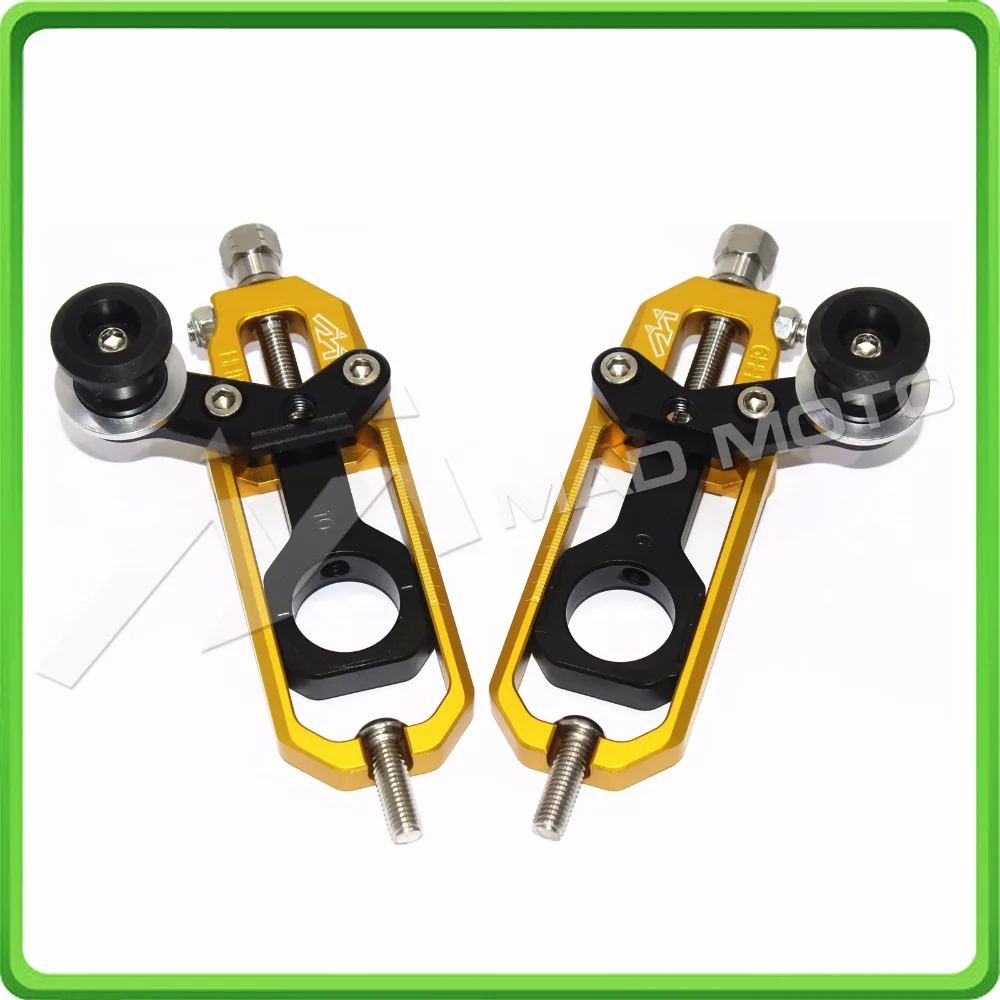 

Motorcyclr Chain Tensioner Adjuster with spool fit for Honda CBR1000RR 2004 2005 2006 2007 CBR 1000 RR CBR1000 RR Gold&Black