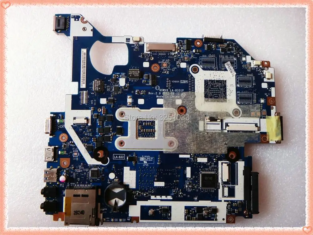 Q5WV8 LA-8331P For Acer Aspire V3-551 V3-551G Laptop Motherboard NV52 NB.C1711.001 NBC1711001