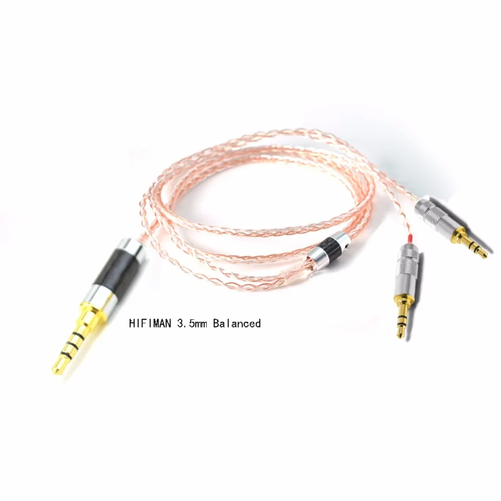 Free Shipping Haldane 2.5/3.5/4.4/6.35mm/4pin XLR Hand Made Hi-end 8 Cores Headphone Upgraded Cable for MDR-Z7 Z7M2 MDR-Z1R