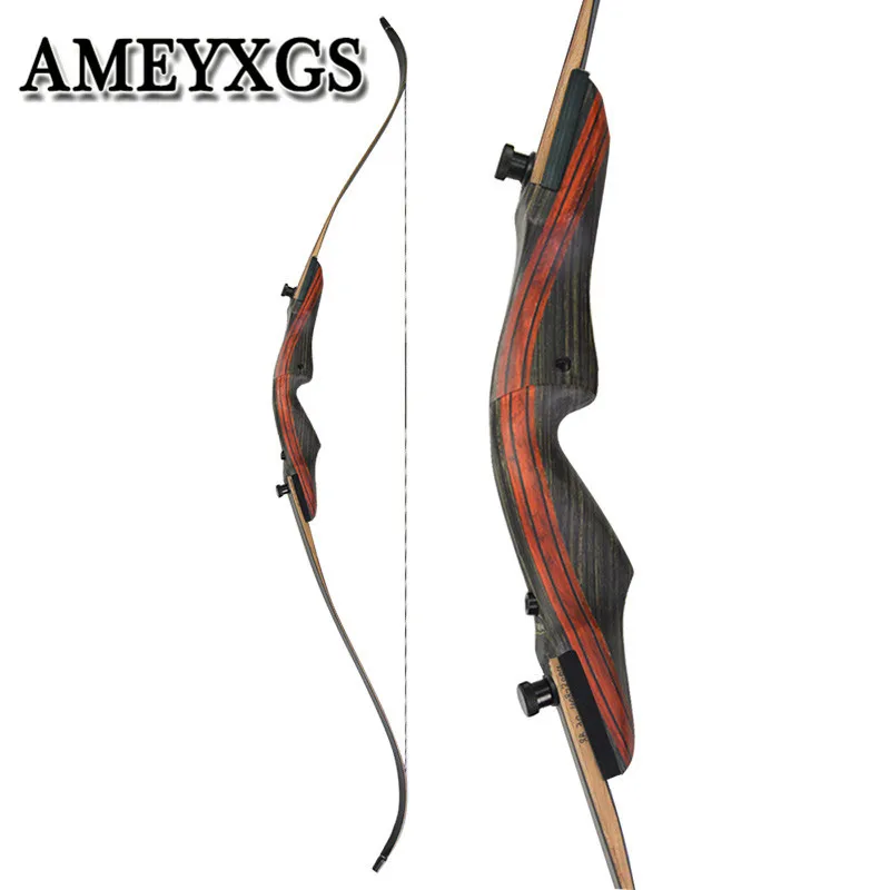 62inch 20-50lbs Archery Recurve Bow Draw weight Right Hand Takedown Bow For Outdoor Camping Hunting Shooting Archery Accessories