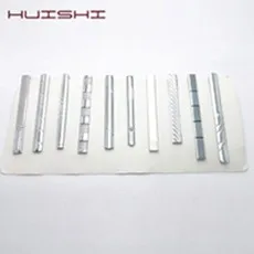 HUISHI Vorgebundene Herren-Krawatte mit Reißverschluss, schmal, rot, schwarz, blau, einfarbig, schmal, schmal, Unterhaltungsfeier – Detail 33