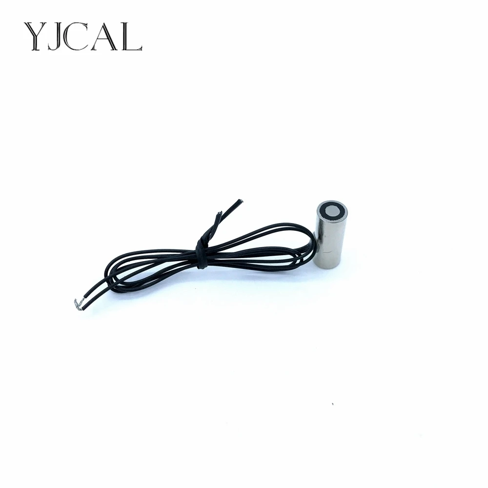 Suction-cup Dc 12V 24V Cylindrical Holding Electric Electromagnet Magnet YJ-08/25 Lifting 0.2KG Gallium Metal China