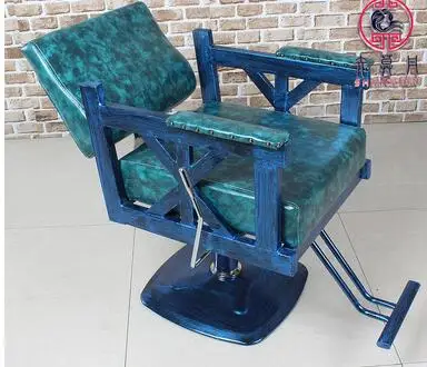 Custom-Made Rambut Cutting Kursi Besi Seni Rambut Kursi dan Salon Rambut Eropa Gaya Rambut Rambut Cutting Kursi Sampo.