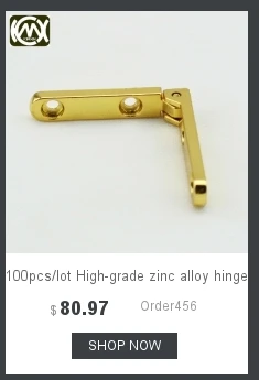 32 Stück 30*30*6mm Kimxin Hochwertige Handgefertigte Holzscharniere aus Zinklegierung für Schmuckboxen, Sammlerstücke, Stifteboxen und Geschenkboxen – Detail 5