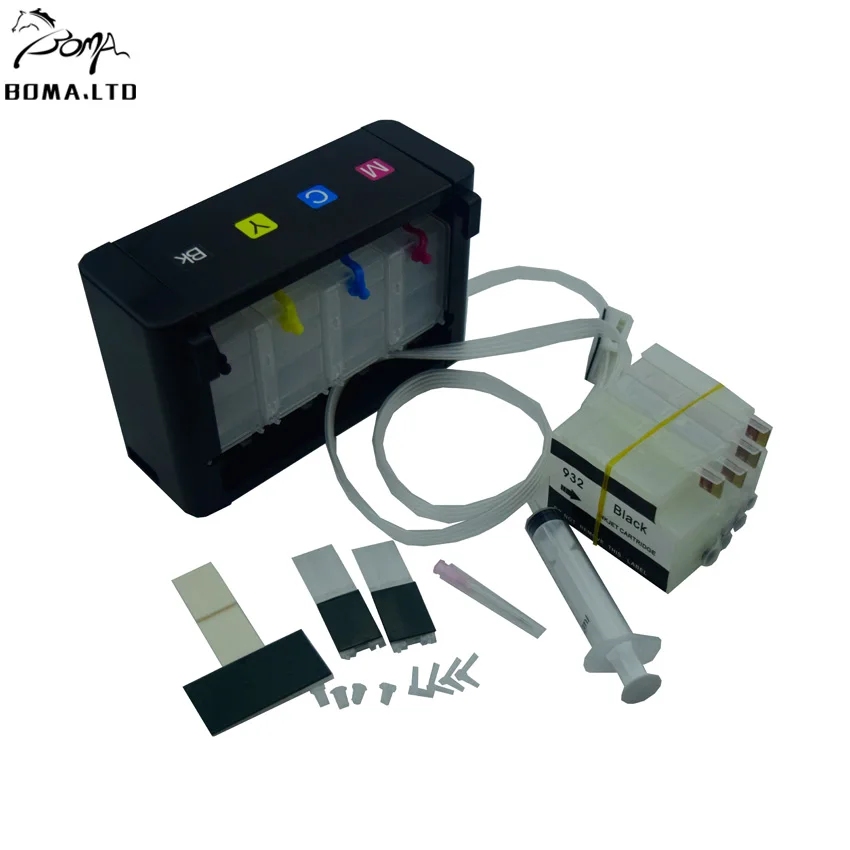 For HP 932 933 932XL 933XL Bulk Ink Ciss System With ARC Chip For HP Officejet 7612 7512 7510 6100 7610 7110 6700 6600e Printer