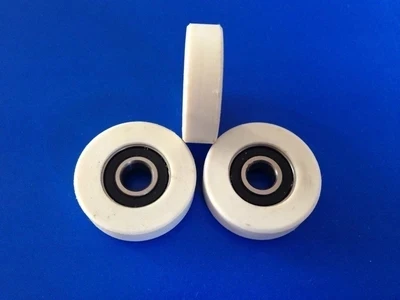 

626 2RS Plastic bearings Track Wheel size 6 * 24 * 7 mm Titanium plus reinforced nylon hard material