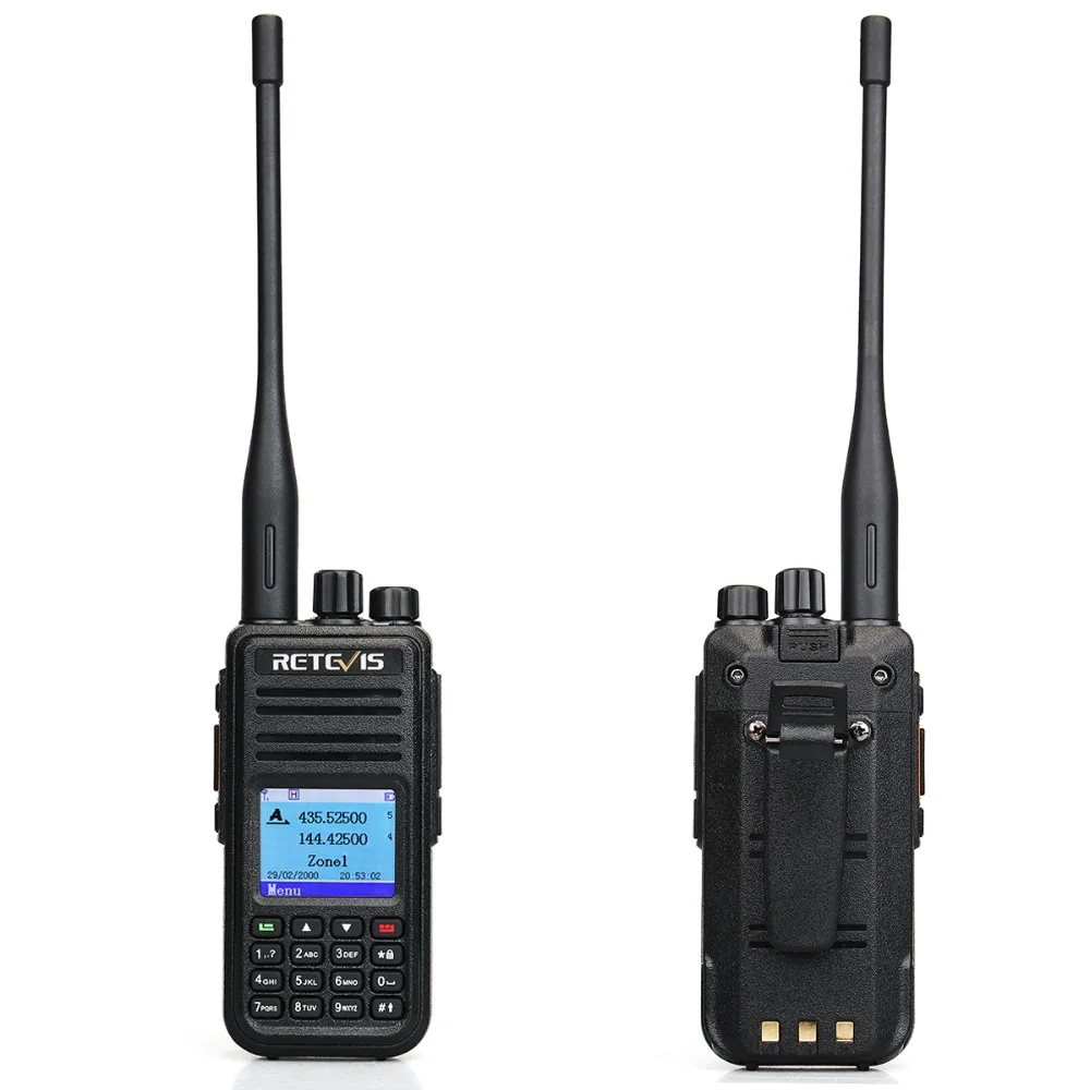 RETEVIS RT3S DMR Digital Walkie Talkie 10 PCS Ham Radio Stations Walkie-talkies Professional Amateur Two-Way Radio VHF UHF GPS