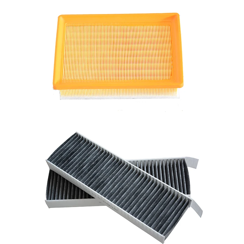 Filtro de aire de motor de coche, juego de filtros de cabina para Peugeot 3008 2.0L 2013- 9803867580 8103410SL010