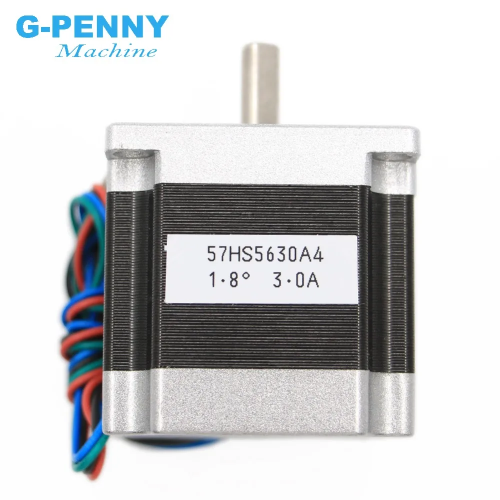 Stepper motor 57x56 D=8mm NEMA23 4 wires 3A 1.26N.m stepping motor 180Oz-in NEMA 23 for CNC engraving milling machine 3D printer