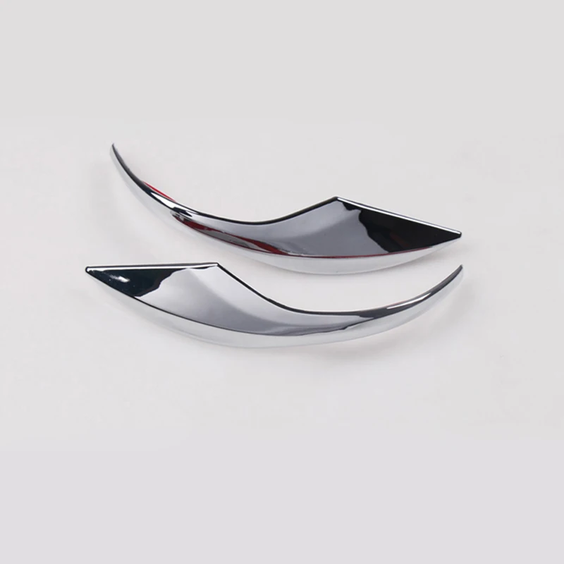 For Toyota Corolla Accessories 2014 2015 2016 2017 ABS Chrome Side Door Rear View Mirror Strip Cover trim Car Styling 2pcs
