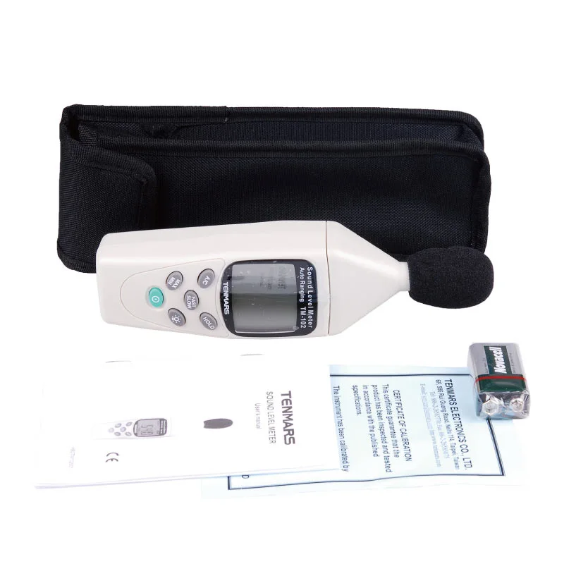 Taiwan TENMARS sound level meter TM-102 noise 30~130dB db decibel meter